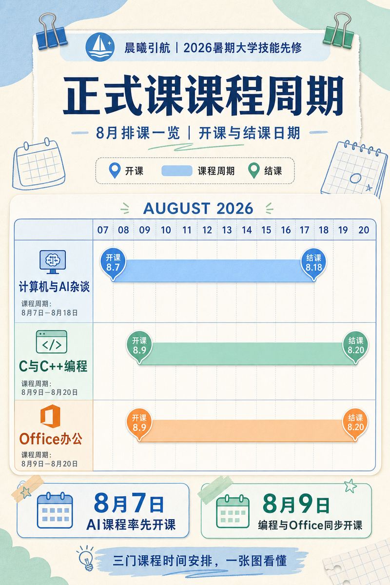 正式课周期